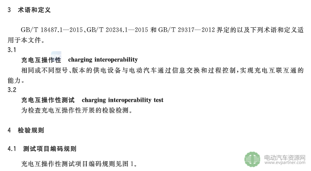 國標委發(fā)布電動汽車傳導充電互操作性測試規(guī)范 第1部分：供電設(shè)備