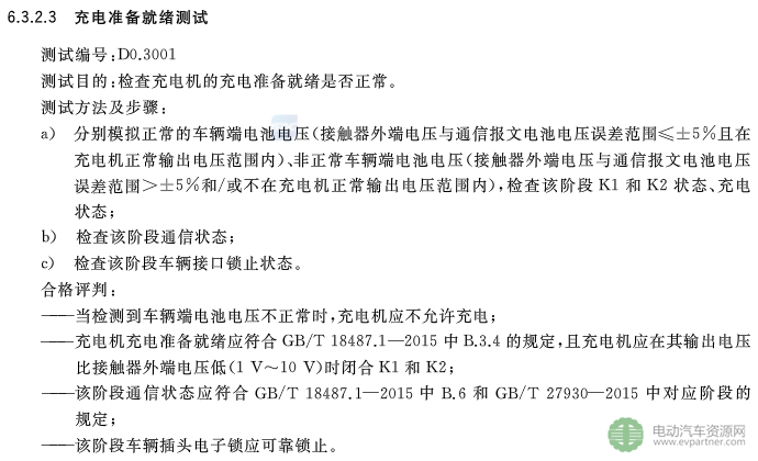 國標委發(fā)布電動汽車傳導充電互操作性測試規(guī)范 第1部分：供電設(shè)備